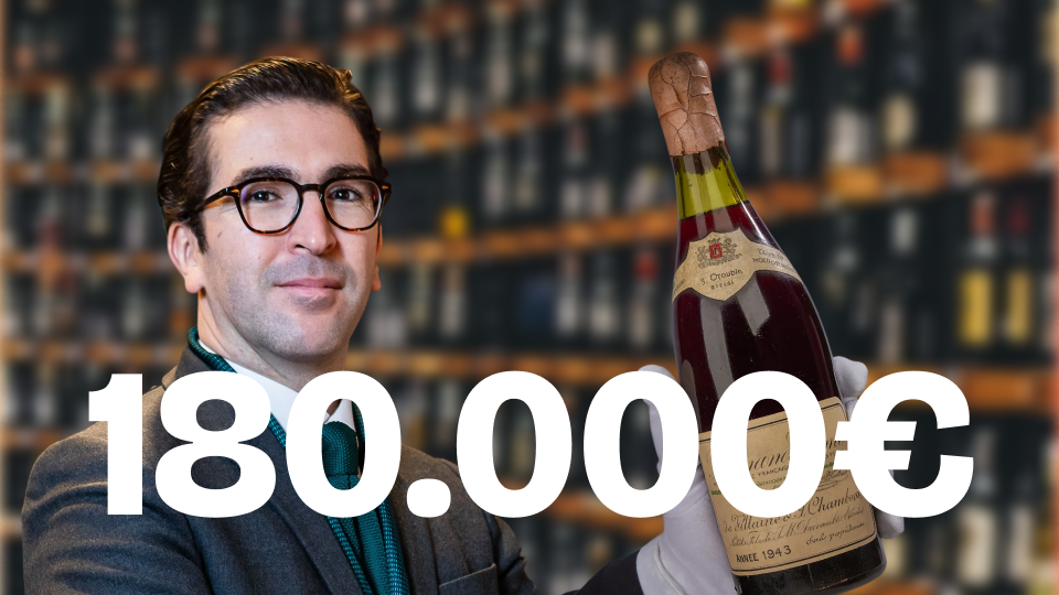 Selling a €180,000 Bottle: Inside the World of Wine Auctions with Amayès Aouli